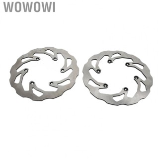 Wowowi Front Disc Brake  Long Durability Heat Dissipation Sturdy Wavy Design Motorcycle Brake Disc  for Motorbike