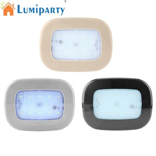 Lumiparty โคมไฟอ่านหนังสือ LED แม่เหล็ก ชาร์จ USB สําหรับตกแต่งรถยนต์