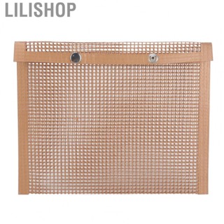 Lilishop Grilling Pouches Mesh Grill Bags Safe High Temperature Resistant for Kitchen