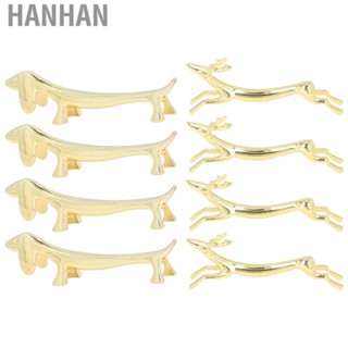 Hanhan 4Pcs Chopstick Rest Reusable Cute  Chopstick Rack Home Restaurant Party DA