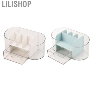 Lilishop Makeup Organizer Desktop Drawer Type Compartmentalized Transparent Cosmetic Skin Care Product Storage Organization Box Organizer