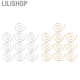 Lilishop Spiral Cable Knitting   Stainless Steel Durable Spiral Knitting   for Scarf