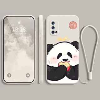 เคส vivo V17 V19 Neo เคส กรณีโทรศัพท์นิ่มรูปแบบหมีแพนด้าโชคดี