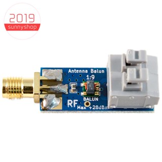 ใหม่ เสาอากาศความถี่ต่ํา 1:9 HF Balun One Nine: Tiny Low-Cost 1:9 HF RTL-SDR 160M-6M