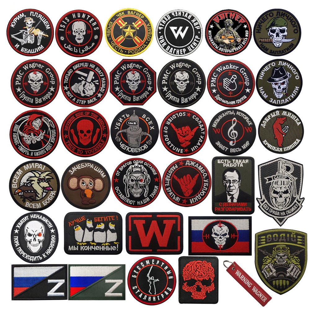 魔术补贴new บุคลิกภาพ Patch STALKER FACTION Morale Emblem รัสเซีย Armband กระเป๋าเป้สะพายหลังสติกเกอร์ตะขอเย็บปักถักร้อย Patch