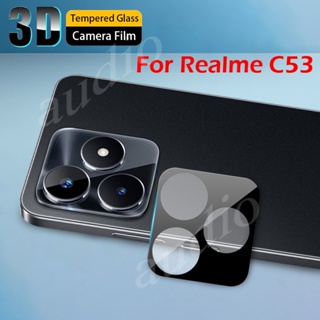 ฟิล์มกระจกนิรภัยกันรอยหน้าจอ เลนส์กล้อง 3D สําหรับ realme c53 nfc Narzo N53 Realmy realme c53 nfc C55 C33 C30 C31 C35 1-3 ชิ้น