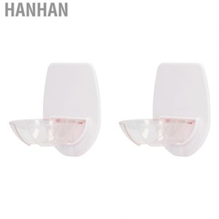 Hanhan Shower  Holder  2Pcs  Glass Holder Simple  for Family