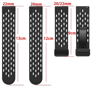 รูระบายอากาศสาย D Buckle Sport magnetic Band สายรัดซิลิโคนอ่อนนุ่มสําหรับ HUAWEI WATCH GT3 GT4 GT5 GT6 46 มม.Watch4 Pro สายคล้อง
