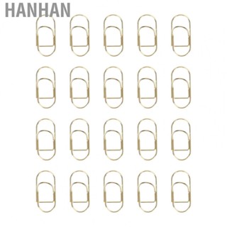 Hanhan Metal Pen Clips  2.3in Long Pen Clips 20Pcs  for School