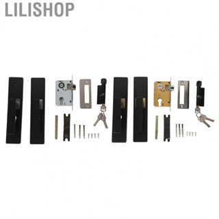 Lilishop Room Lock  Bedroom Lock Set Prevent Theft Impact Resistant Non Aging  for Interior