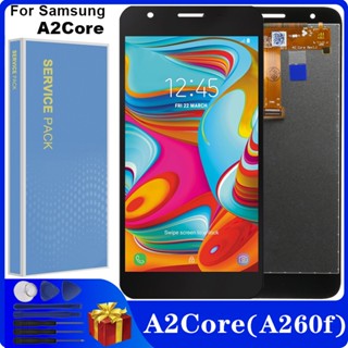 ของแท้ หน้าจอสัมผัส lcd 5.0 นิ้ว สําหรับ Samsung Galaxy A2 Core A260F DS A2 Core A260