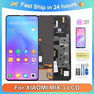 หน้าจอสัมผัสดิจิทัล Lcd 6.39 นิ้ว พร้อมกรอบ สําหรับ Xiaomi Mix 3 Mi Mix3 Mix 3