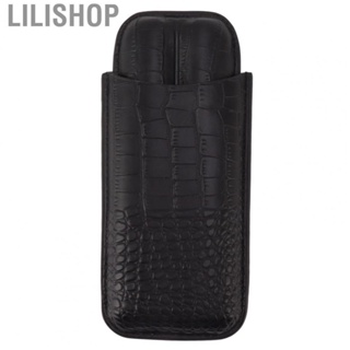 Lilishop Portable  Bag 2 Holder Leather Humidor Box Storage Case For Protection NX