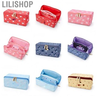 Lilishop Lovely Cartoon Makeup Bag Large  Skin Care Finishing Travel Cosmetic Bag for Daily