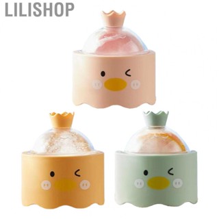 Lilishop Round Ice Cube Mold  Hygienic Ice Ball Maker Mould  for Home