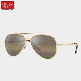 Ray-ban แว่นตากันแดด เลนส์โพลาไรซ์ ทรงนักบิน สุดเท่ แฟชั่นสําหรับผู้ชาย และผู้หญิง 0RB3625