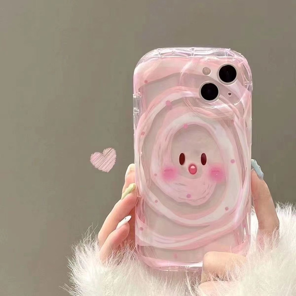 เคสโทรศัพท์มือถือ ซิลิโคนนิ่ม TPU ใส กันตก ป้องกันกล้อง ลายการ์ตูนอิโมจิ สําหรับ iPhone 15 14Pro 11 12 13 Mini XS Max X XR 7 8 6 6S Plus SE2020
