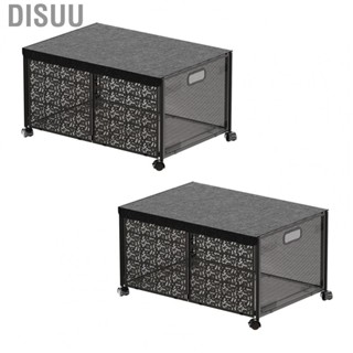 Disuu [Ande Online] (2 black) mesh childrens toy storage box