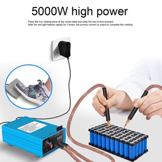 Good Work เครื่องเชื่อมแบตเตอรี่ ทองแดง แบบพกพา 5000W Ac100‐240V