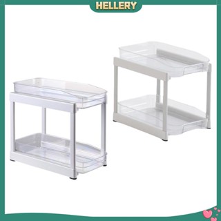 [HelleryTH] ถาดลิ้นชัก กันลื่น 2 ชั้น DIY อุปกรณ์เสริม สําหรับจัดเก็บของ