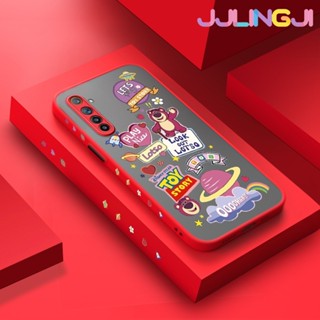 เคสซิลิโคนนิ่ม แบบใส ขอบสี่เหลี่ยม กันกระแทก สําหรับ Realme 6 6s Narzo 6 Pro