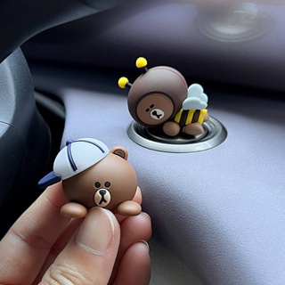 BYD Dolphin Decorations One-Click Start Decorative Sticker Car Switch Button Decoration Screen Car Interior Design RzE8