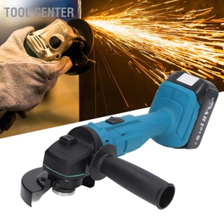 Tool Center 18V แบตเตอรี่ลิเธียมเครื่องบดมุมไร้สายเครื่องบดโลหะไร้