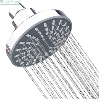 【Big Discounts】Shower Head Self-cleaning Nozzle With Ball Joint ABS Adjustable Flow Control#BBHOOD