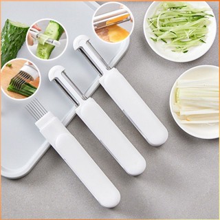 3 in 1 Peeler Scraper Kitchen Plastic Peeler Fruit Vegetable Peeler Multifunctional Peeler Slap Chop -FE