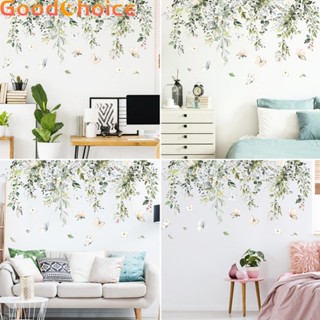 【Good】Wall Sticker Art Plant Bedroom Stickers Butterfly Decoration Decorative【Ready Stock】