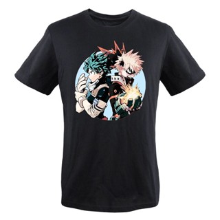 เสื้อยืด พิมพ์ลายกราฟฟิค My Hero Academia Bakugou คุณภาพสูง แฟชั่นฤดูร้อน สําหรับผู้ชาย และผู้หญิง