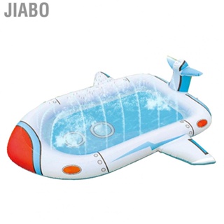 Jiabo Inflatable Sprinkler Pool  Prevent Fading Pad Airship Appearance for Toddler Backyard