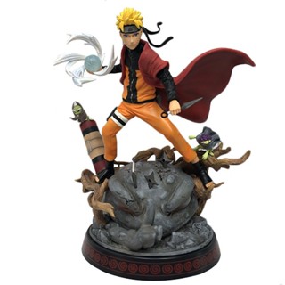 Spot Naruto high wind GK Uzumaki Larsen shuricken battle statue animation action character 29cm PVC doll model toy Figma