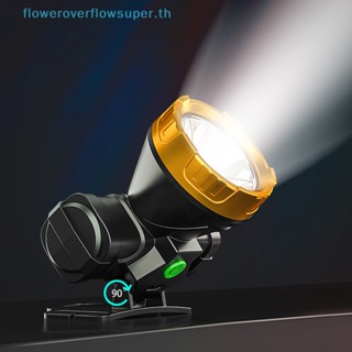 Fsth ไฟฉาย LED ในตัว ชาร์จ USB สําหรับตั้งแคมป์ ตกปลา HH