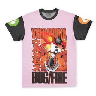 เสื้อยืด ลาย Volcarona Pokemon Streetwear