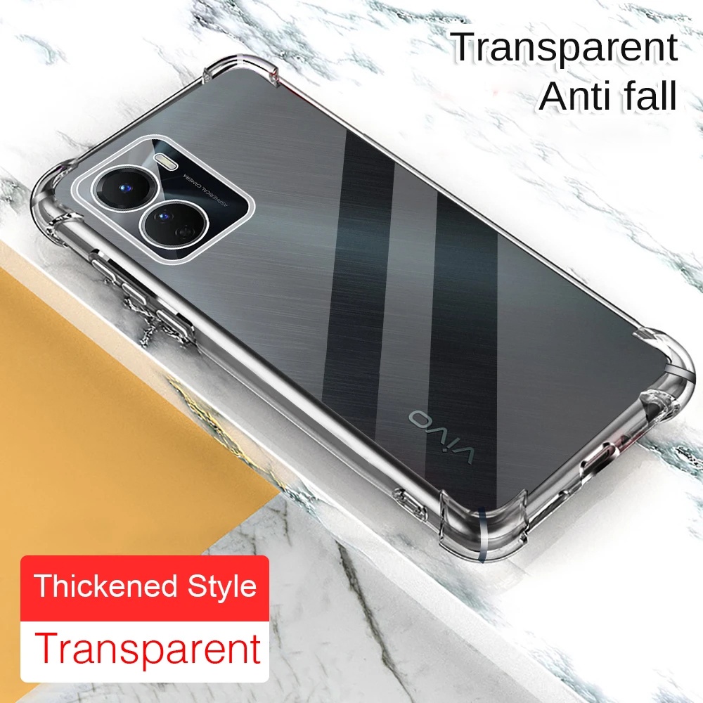 พร้อมส่ง ตรงรุ่น เคสใสกันกระแทก Case VIVO Y27S/Y100/V29/Y27 4G/Y36 5G/ Y78 เคสโทรศัพท์ เคสนิ่ม TPU VIVO Y36/Y78 018