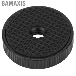 Bamaxis Hot Shoe Mount 1/4 Inch Nut  Practical Convenient Clear Hot Shoe Mount Metal Screw  for Flash Photography