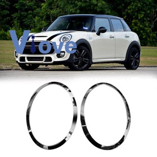 ฝาครอบไฟหน้า โครเมี่ยม ซ้าย ขวา แบบเปลี่ยน สําหรับ MINI Cooper F55 F56 F57 03-18