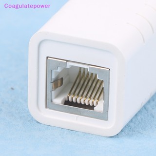 Coa ใหม่ อะแดปเตอร์เชื่อมต่อเครือข่ายอีเธอร์เน็ต RJ45 Cat7/6