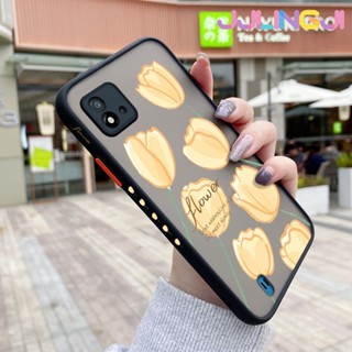 เคสโทรศัพท์ ซิลิโคนนิ่ม ใส กันกระแทก ลายดอกไม้สีเหลือง แฟชั่น สําหรับ Realme C20 C20A C11 2021 Narzo 50i