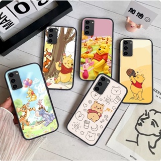 เคสโทรศัพท์มือถือแบบนิ่ม ลายวินนี่ เดอะ พูห์น่ารัก 120WES สําหรับ Samsung S21 Plus S21S Fe S30 Ultra Note 8 9 10 Lite