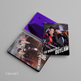 Ateez โฟโต้การ์ด 55 อัลบั้ม comeback THE WORLD EP.2 : OUTLAW series การ์ด