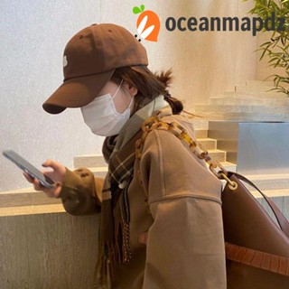 OCEANMAPDZ หมวกเบสบอล หมวกกอล์ฟ กันแดด สไตล์ฮิปฮอป สําหรับผู้หญิง และผู้ชาย