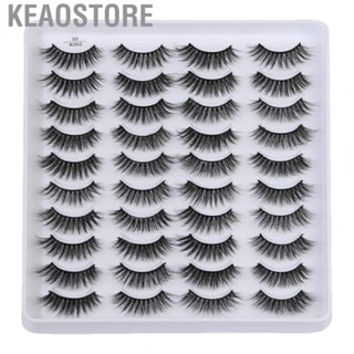 Keaostore Eye Lashes  Black Fluffy Volume  for Party