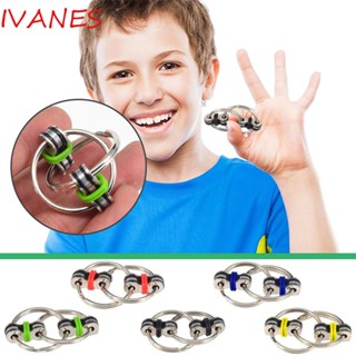 IVANES ของเล่น Fidget Chain สร้างสรรค์ สําหรับเด็กเล่นคลายเครียด