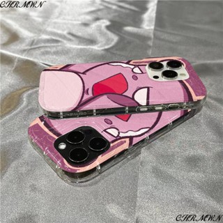 เคสโทรศัพท์มือถือนิ่ม แบบใส พิมพ์ลาย Big Cry Baku น่ารัก สําหรับ Iphone Apple 14promax 1312 11 7 8plus xr sins