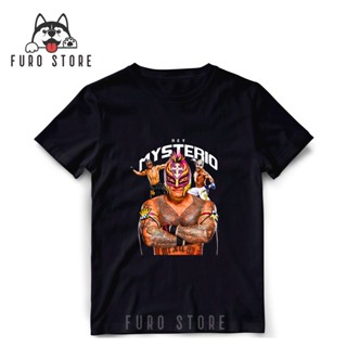  พิมพ์ลาย เสื้อยืด ผ้าฝ้าย พิมพ์ลาย Furo Store WWE SmackDown Rey Mysterio ยุค 30