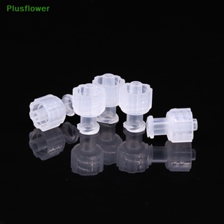 (Plusflower) Luer อะแดปเตอร์วาล์วท่ออากาศ เชื่อมต่อพลาสติก PP