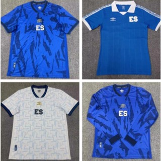 เสื้อกีฬาแขนสั้น ลายทีมชาติฟุตบอล El Salvador SOCCER คุณภาพสูง ไซซ์ S - 2XL 2023