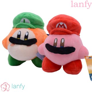 LANFY ของเล่นตุ๊กตาคอสเพลย์ Super Mario Bros Kawaii แบบนิ่ม เหมาะกับของขวัญวันเกิดคริสต์มาส สําหรับตกแต่งบ้าน